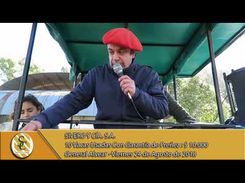 24-08-18 Venta de Vientres - Sivero y Cía. S.A. - General Alvear