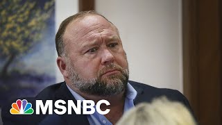 Text Bombshell Stuns Conspiracy Theorist Alex Jones In Trial On 'Sick' Sandy Hook Lies