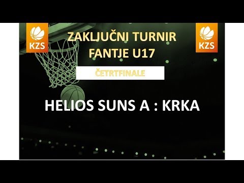 F8MU17 - Helios Suns A : Krka - četrtfinale - Sezona 2017/18