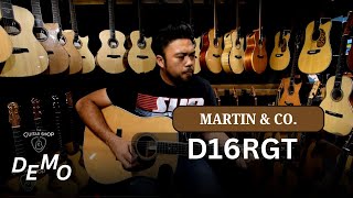 Video thumbnail for Martin D16RGT - Quick Review by The Guitar Shop Singapore