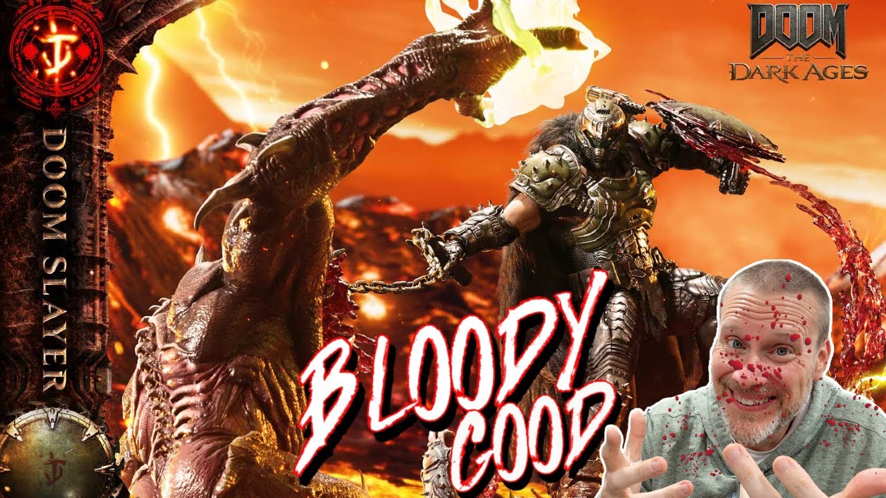 This Doom Slayer Statue Is Absolutely Insane