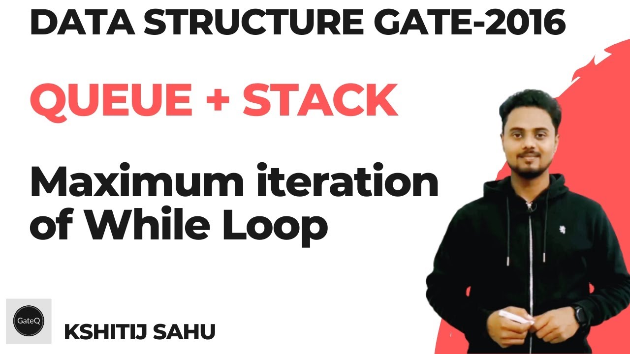 Queue + Stack Problem | Enqueue, Dequeue, Push, Pop, Head, Top | GATE | DSA