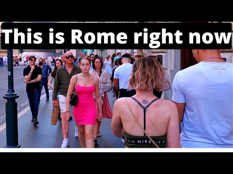 Rome Italy, This is what Rome looks like now. Colosseum Rome walking tour June 2024