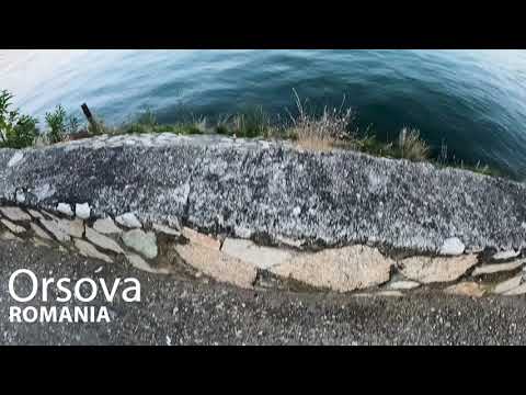 Evening Walk In ORSOVA Beside The Danube River | ROMANIA