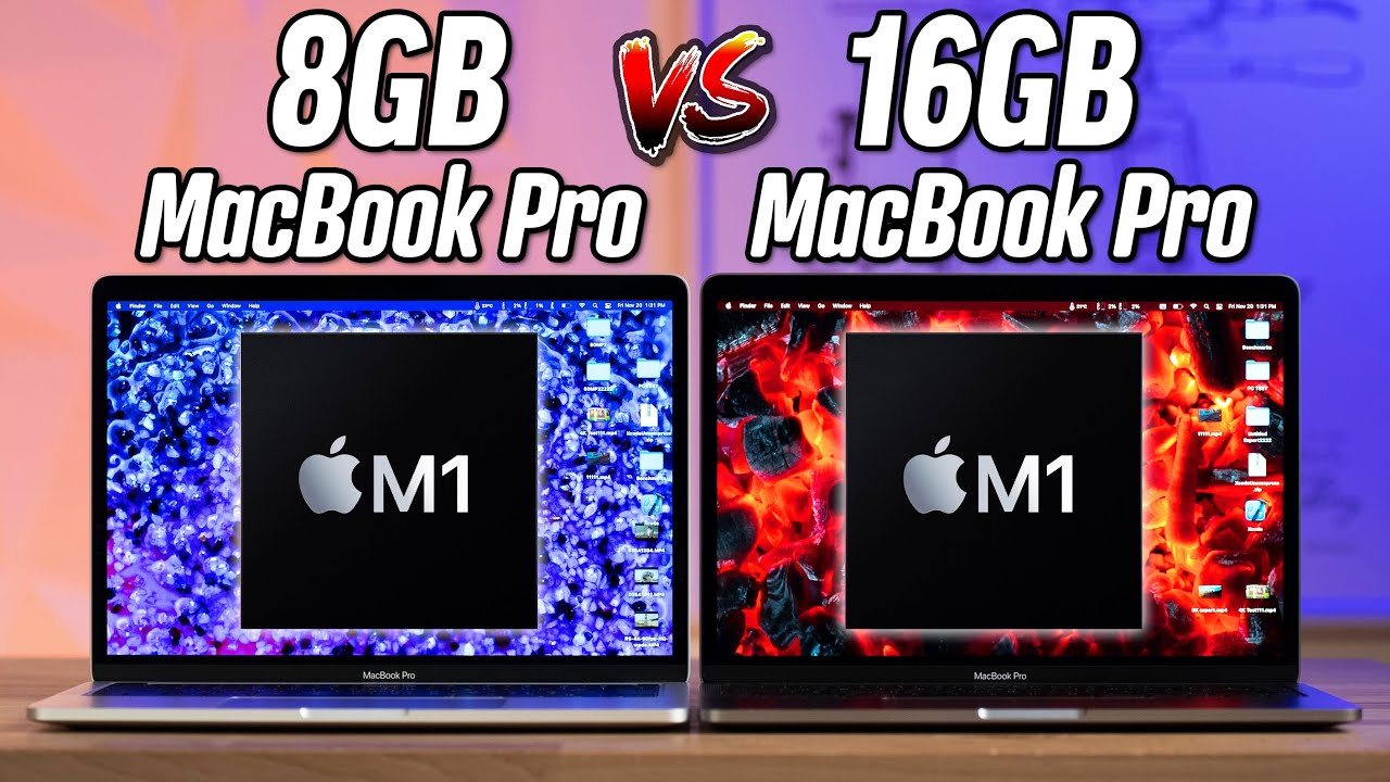 8GB vs 16GB M1 MacBook Pro - How much RAM do you NEED?!