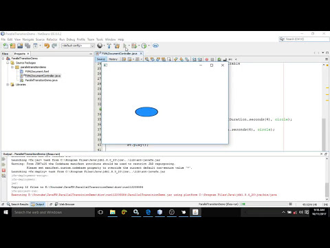 JAVAFx Tutorial 33-Parallel Transition