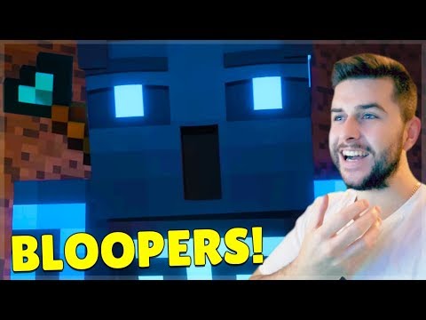 ECKOSOLDIER - REACTING TO FUNNY SONGS OF WAR BLOOPERS MOMENTS! Minecraft Animations!