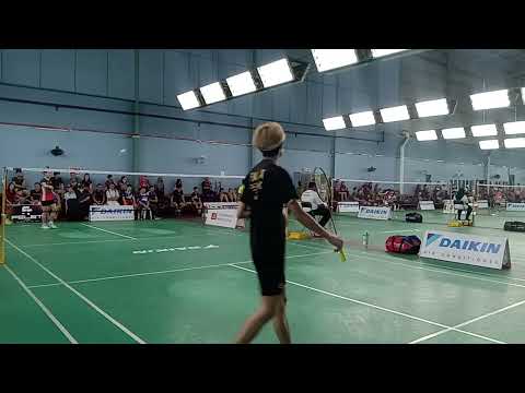 Badminton SF DAIKIN International Boy Single U21 - Sie Zi Lok Vs Darrell Chew Sen Xian