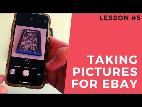 How To Take Pictures For Ebay | Sell DVDs on Ebay 2020 - Lesson #5