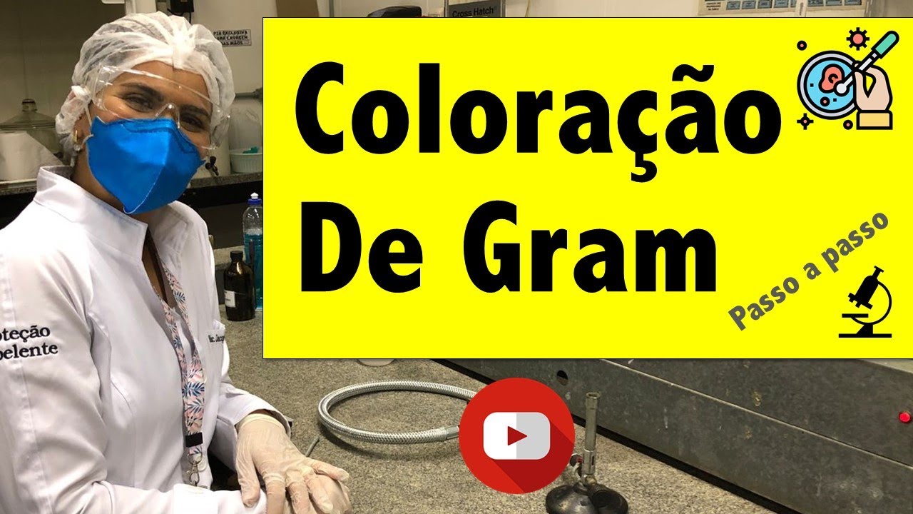 Técnica de COLORAÇÃO DE GRAM I passo a passo [FÁCIL E RÁPIDO]