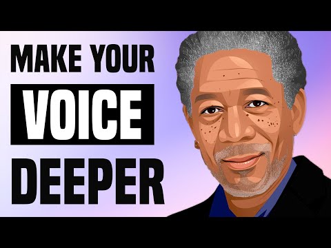 How to Develop a Deep & Manly Voice