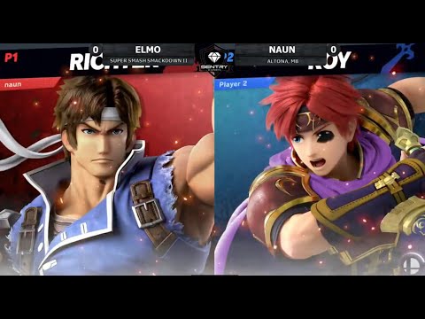 Naun (Richter, Simon) vs Elmo (Roy, Edgy Link) -Sentry Smash Smackdown II winners round 1