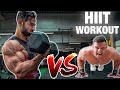 Bodybuilder BEWERTET Sascha Huber HIIT Workout | Training WIRKLICH effektiv?
