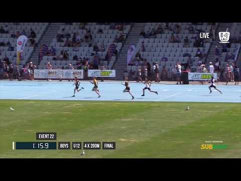 BOYS U12 4X200M FINAL - 2017 SUBWAY STATE RELAY CHAMPIONSHIPS // LAVicTV