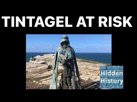 Tintagel Castle - linked to King Arthur - could collapse into the sea