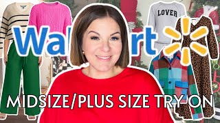 Walmart Winter Try On Haul | Midsize/Plus Size Walmart Haul | What's New at Walmart