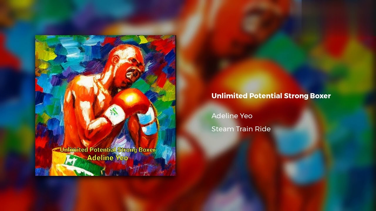 Steam Train Ride HipHop Music Album - Unlimited Potential Strong Boxer Music Video - Adeline Yeo