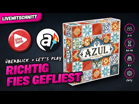 AZUL - Regeln & Let's Play