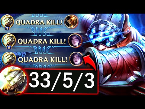 MASTER YI TOP CAN 1V5 THE FULL ENEMY TEAM (3X QUADRA KILL) - 2025 Master Yi TOP Gameplay Guide