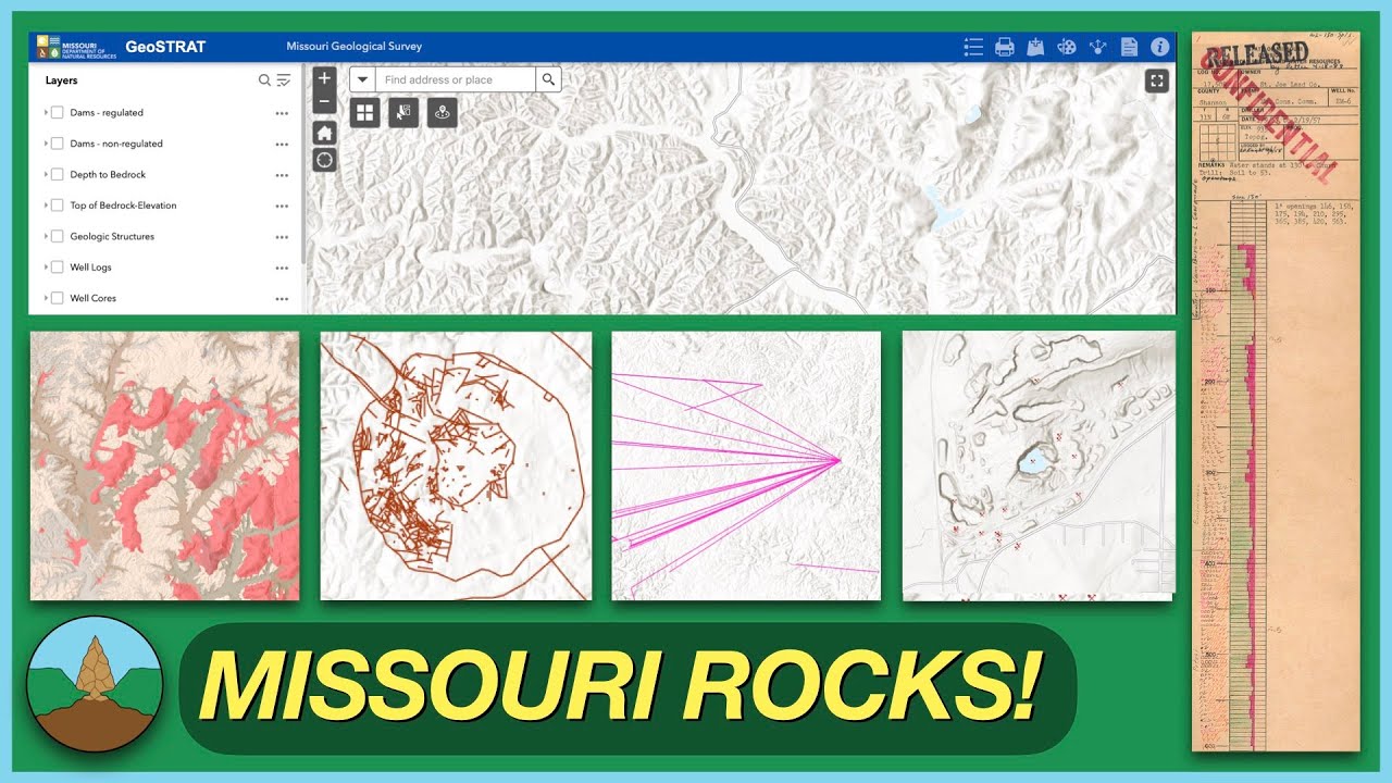 Explore Missouri geology with GeoSTRAT online mapping