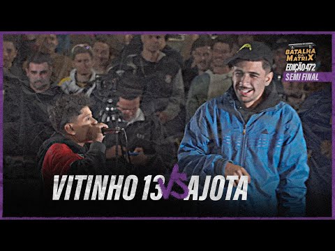 Vitinho 13 x Ajota | Semi-final | Edição Funk | Batalha da Matrix [472]