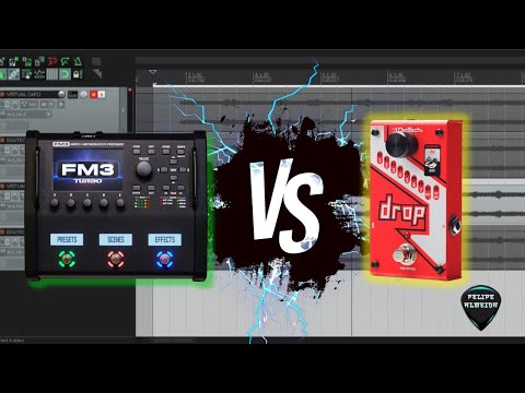COMPARAÇÃO RÁPIDA: FRACTAL FM3 VIRTUAL CAPO VS DIGITECH DROP