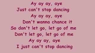 Becky G - Can&#39;t Stop Dancing (Lyrics) Official Music Video