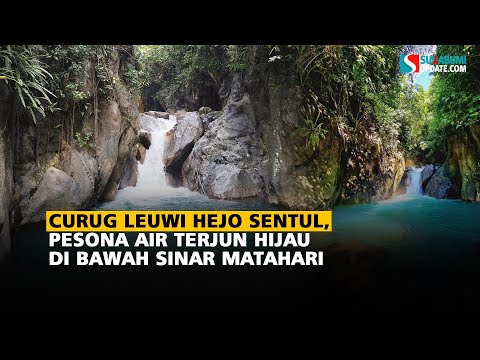 Curug Leuwi Hejo Sentul: Pesona Air Terjun Hijau di Bawah Sinar Matahari