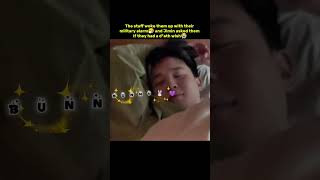 Download lagu The staff woke up Jimin and Jungkook with their military alarm🤧😭 #jimin #jungkook #shorts mp3