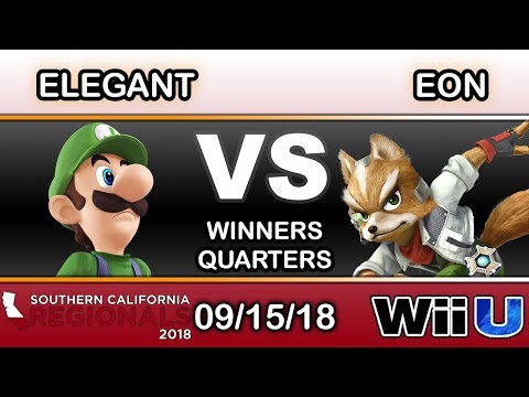 SCR 2018 - uS | Elegant (Luigi) Vs. Eon (Fox) Winners Quarters - Smash 4