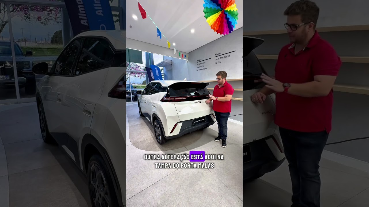 NOVO BYD DOLPHIN MINI 2026 #shorts