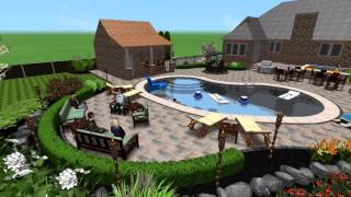preview picture of video 'Outdoor Living Space in Mount Clemens, Michigan - Sherwood Landscape Construction'