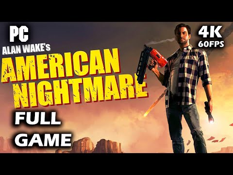 Alan Wake American Nightmare PC Full Gameplay walkthrough (4K 60FPS RTX RTX 3080TI) - No commentary