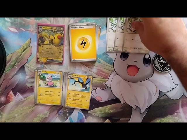 Vídeo relacionado con Pokémon baraja Combate ex de Ampharos ex y Lote de 2 Paquetes de Mejora de JCC Pokémon (baraja de 60 Cartas Lista para Jugar)