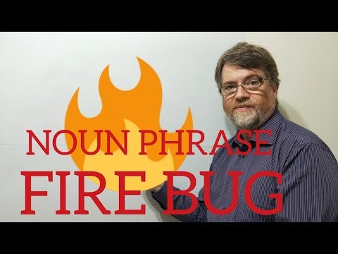英語の家庭教師 ニックP 名詞句 (87) 火の虫 (English Tutor Nick P Noun Phrase (87) Fire Bug)
