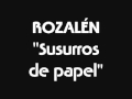 Rozalén "Susurros de papel" 