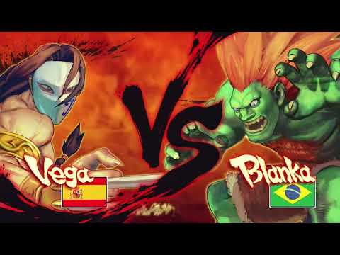 Vega vs Blanka - Street Fighter 4