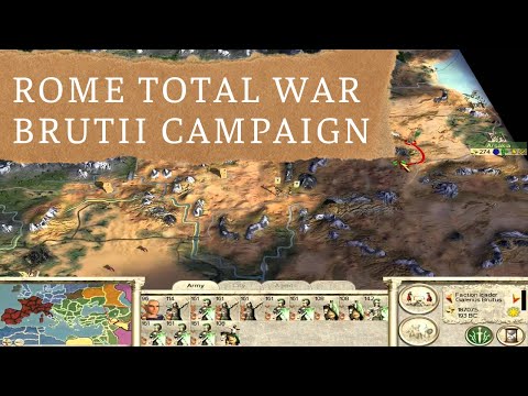 Rome: Total war Speedrun || Brutii Campaign [Hard]