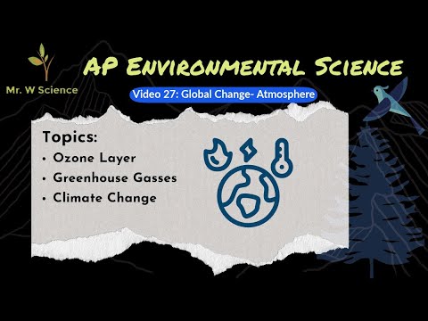 Video 27: Global Change - Atmosphere (APES Unit 9 - Global Change)