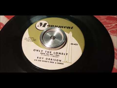 Roy Orbison - Only The Lonely - 1960 Teen - Monument 421