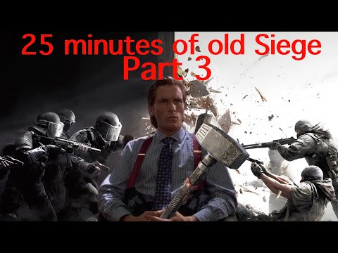 About 25 minutes of things you forgot about old Rainbow Six Siege narrated by Patrick Bateman Part 3