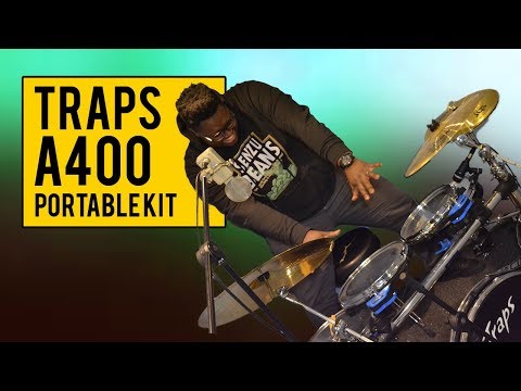 Traps A400 NC Acoustic Drum Kit Demo in Kwesi's Corner
