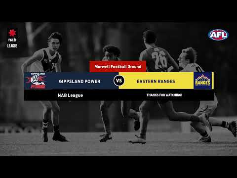 NAB LEAGUE 2019: Round 6 - Gippsland v Eastern (Full Game)