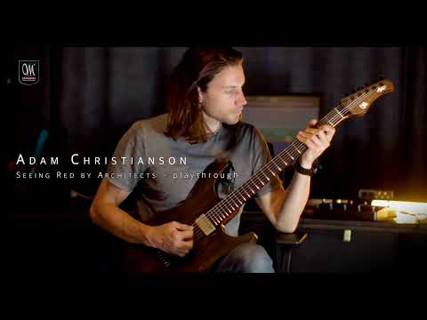 Mayones Aquila Cardinal 6 - Adam Christianson  playthrough of Architects "Seeing Red"
