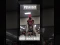 PUSH DAY CHEST-QUADS-SHOULDERS FULL BODY WORKOUT #damianbaileyfitness #pushday