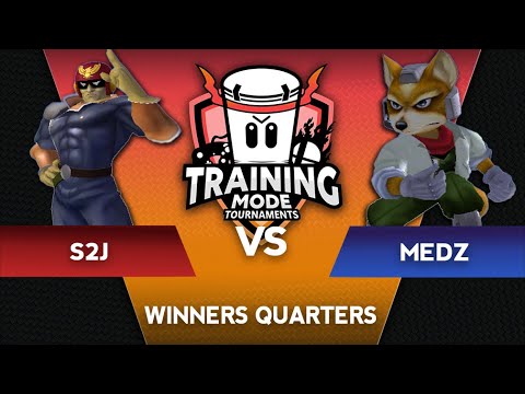 Training Mode Tournaments #11 S2J (Falcon) vs. Medz (Fox) - SSBM Winners Quarters - Melee