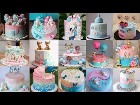 💙 💗 Adorable Baby Shower Cake Designs/Cake Ideas/Baby Shower Cake/Cake Design/Cakes/Cake Decorating