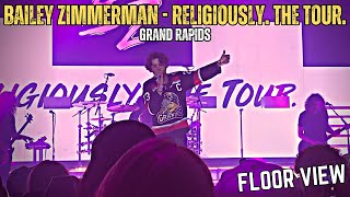BAILEY ZIMMERMAN IN GRAND RAPIDS - RELIGIOUSLY. THE TOUR. CONCERT VLOG (3/7/24)