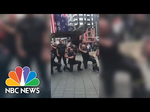 Watch New Zealand Firefighters Perform Haka To Honor 9/11 First Responders | NBC News