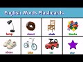 FIRST WORDS FLASHCARDS IN ENGLISH FOR TODDLERS